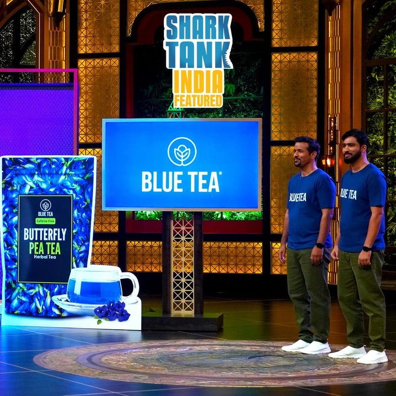 BLUE TEA Butterfly Pea Flower Herbal Tea - 30 Pyramid Bags - Image 3